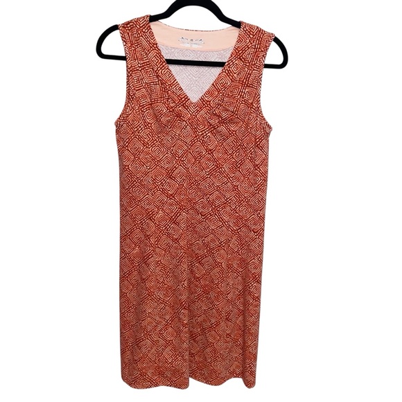 Royal Robbins Dress Womens Small Gorpcore Outdoor Granola Sleeveless Geometric - Picture 1 of 10